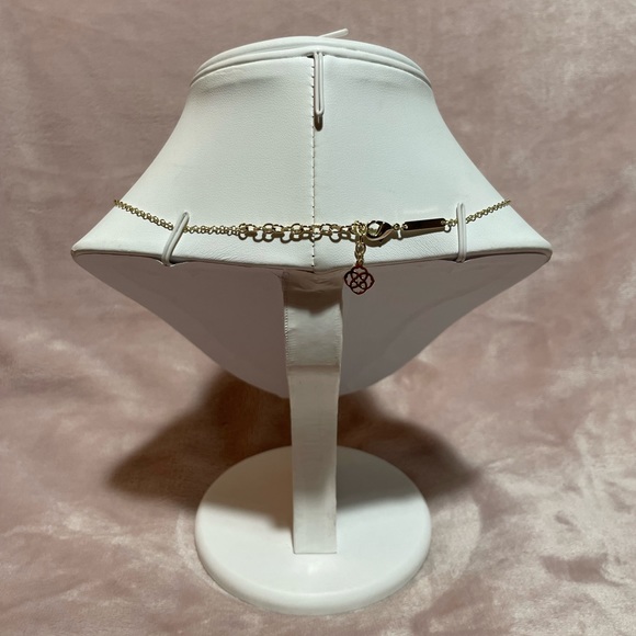 Kendra Scott Isla Gold Necklace In Turquoise - Picture 7 of 7